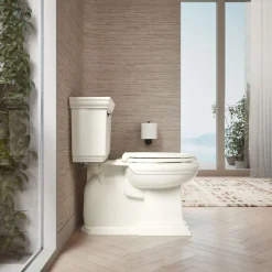 ReadyLatch® Quiet-Close™ elongated toilet seat^Kohler Best