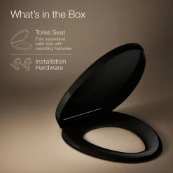 ReadyLatch® Quiet-Close™ elongated toilet seat^Kohler Discount