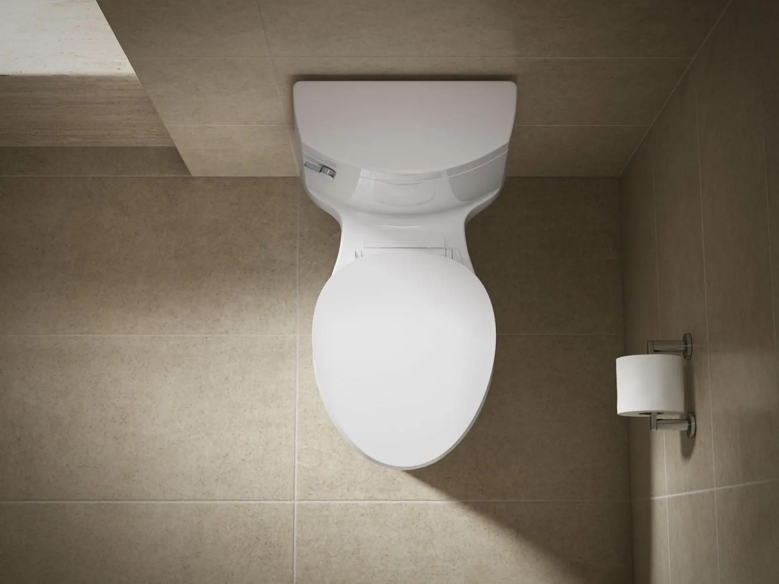 ReadyLatch® Quiet-Close™ elongated toilet seat^Kohler Hot