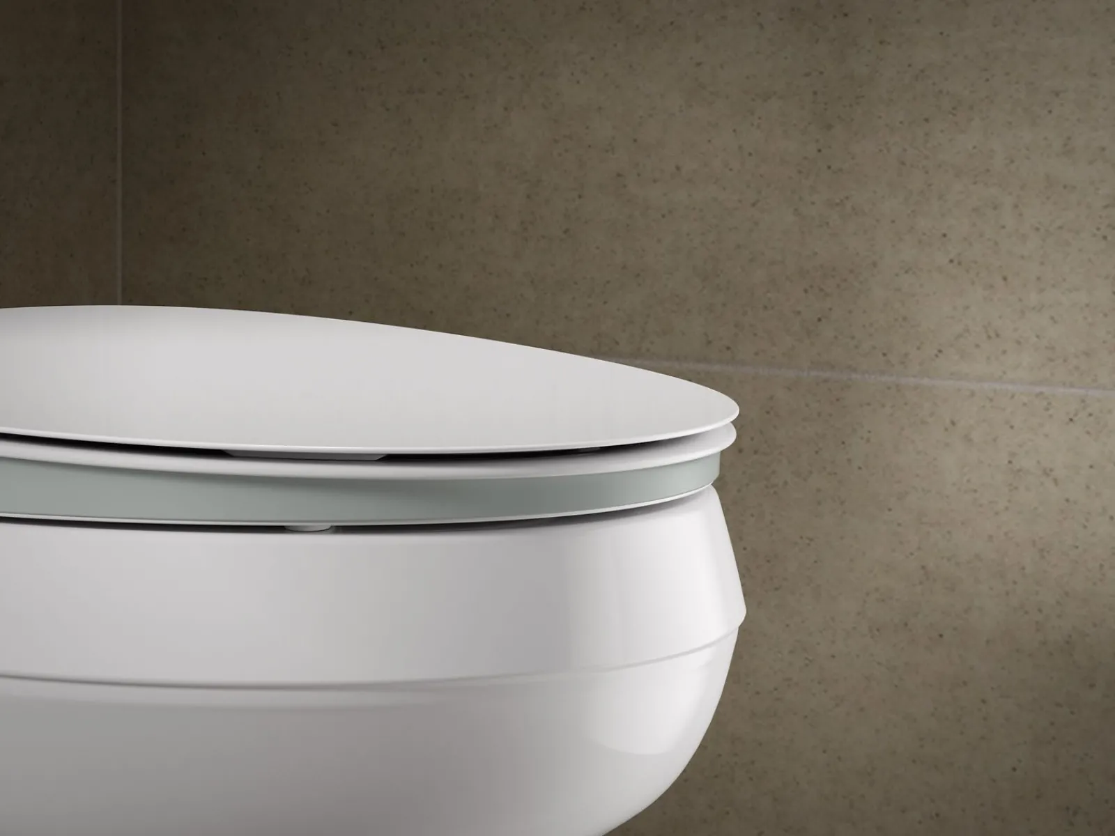 ReadyLatch® Quiet-Close™ elongated toilet seat^Kohler Outlet