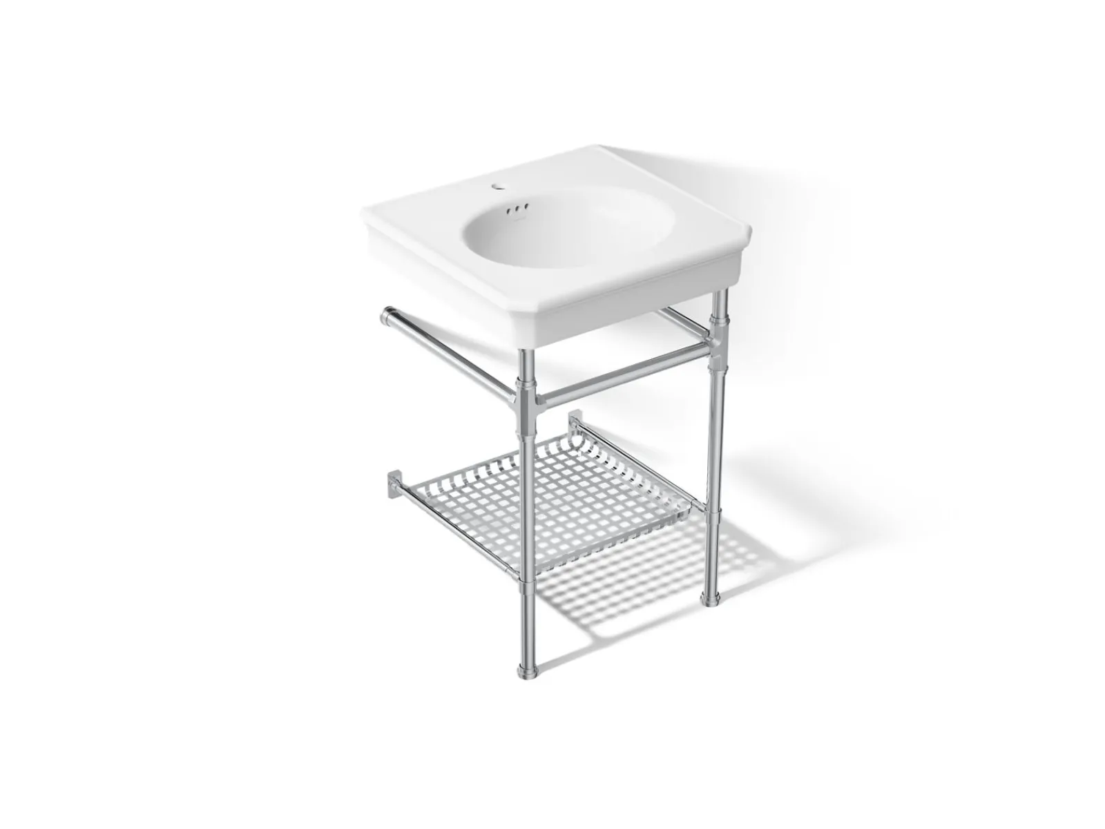 24" rectangular console table bathroom sink^Kohler Best