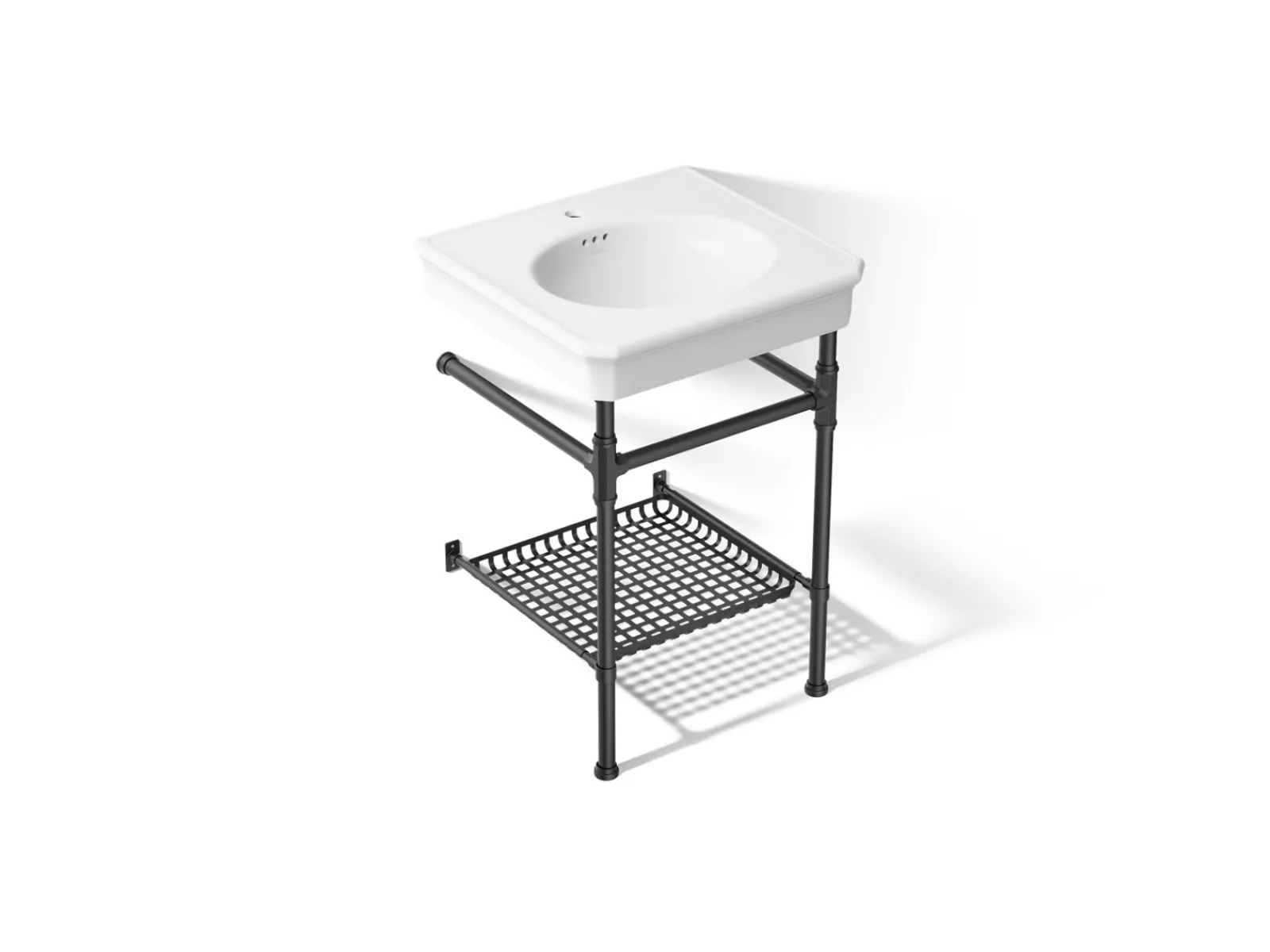 24" rectangular console table bathroom sink^Kohler Best