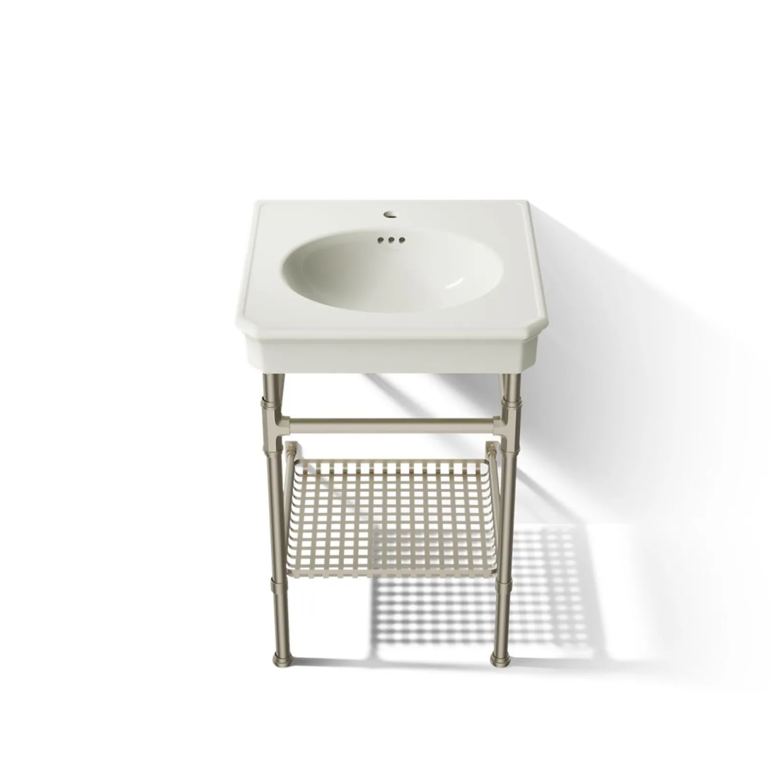24" rectangular console table bathroom sink^Kohler Best