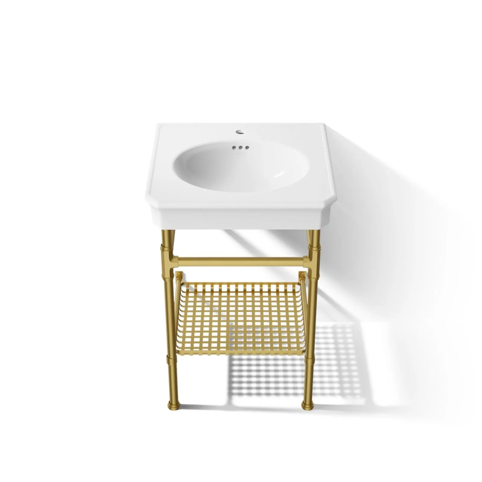 24" rectangular console table bathroom sink^Kohler Best