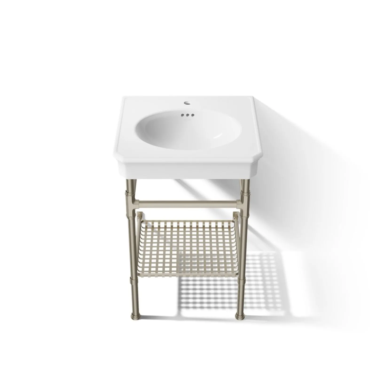 24" rectangular console table bathroom sink^Kohler Best