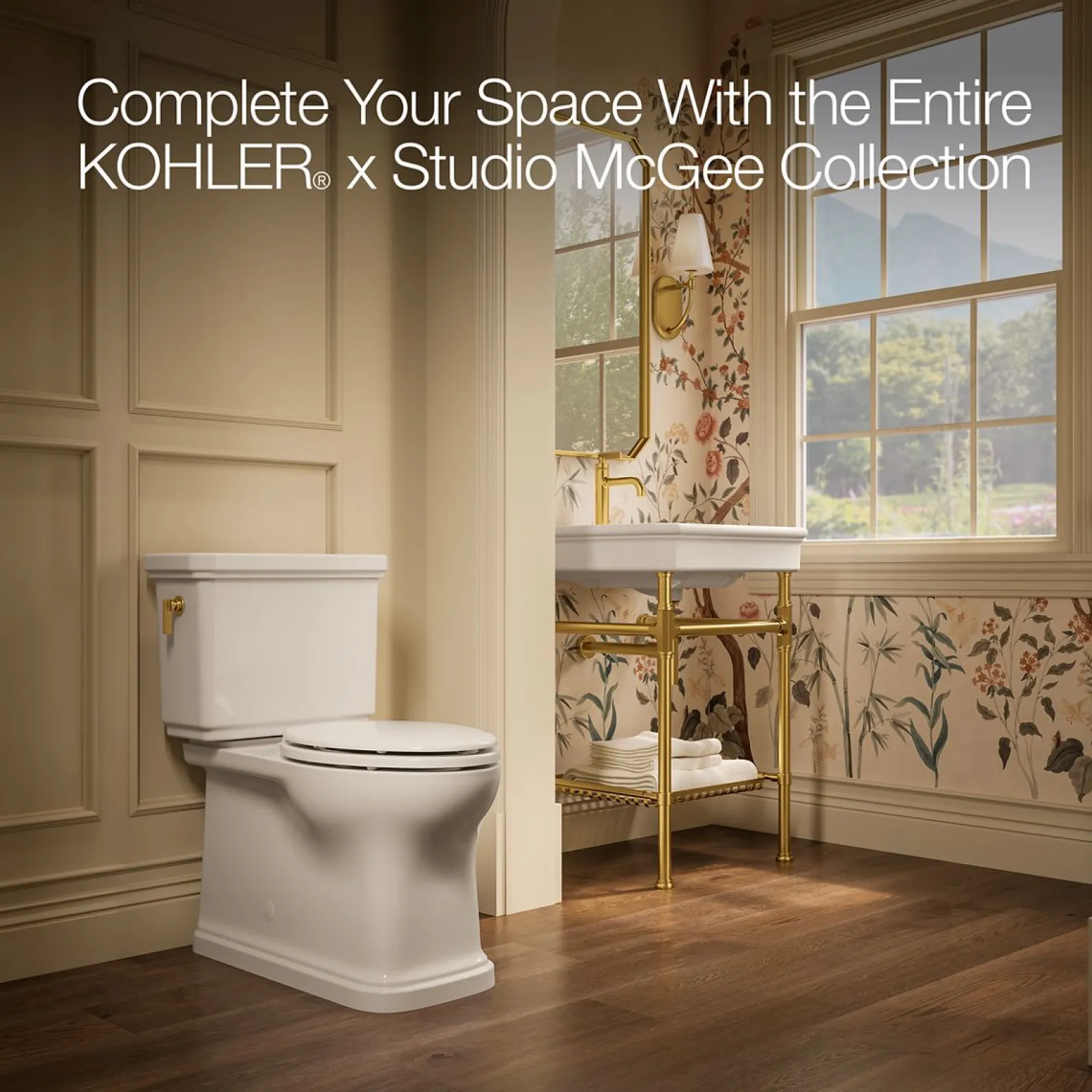 24" rectangular console table bathroom sink^Kohler Best