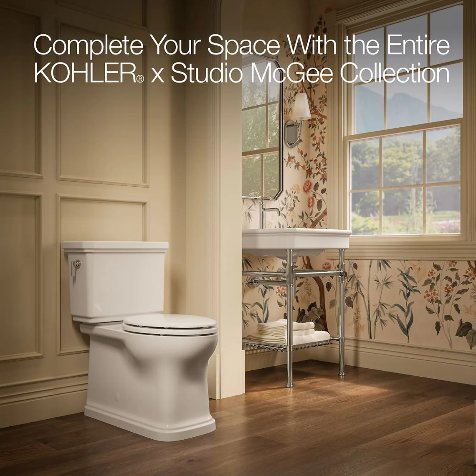 24" rectangular console table bathroom sink^Kohler Best