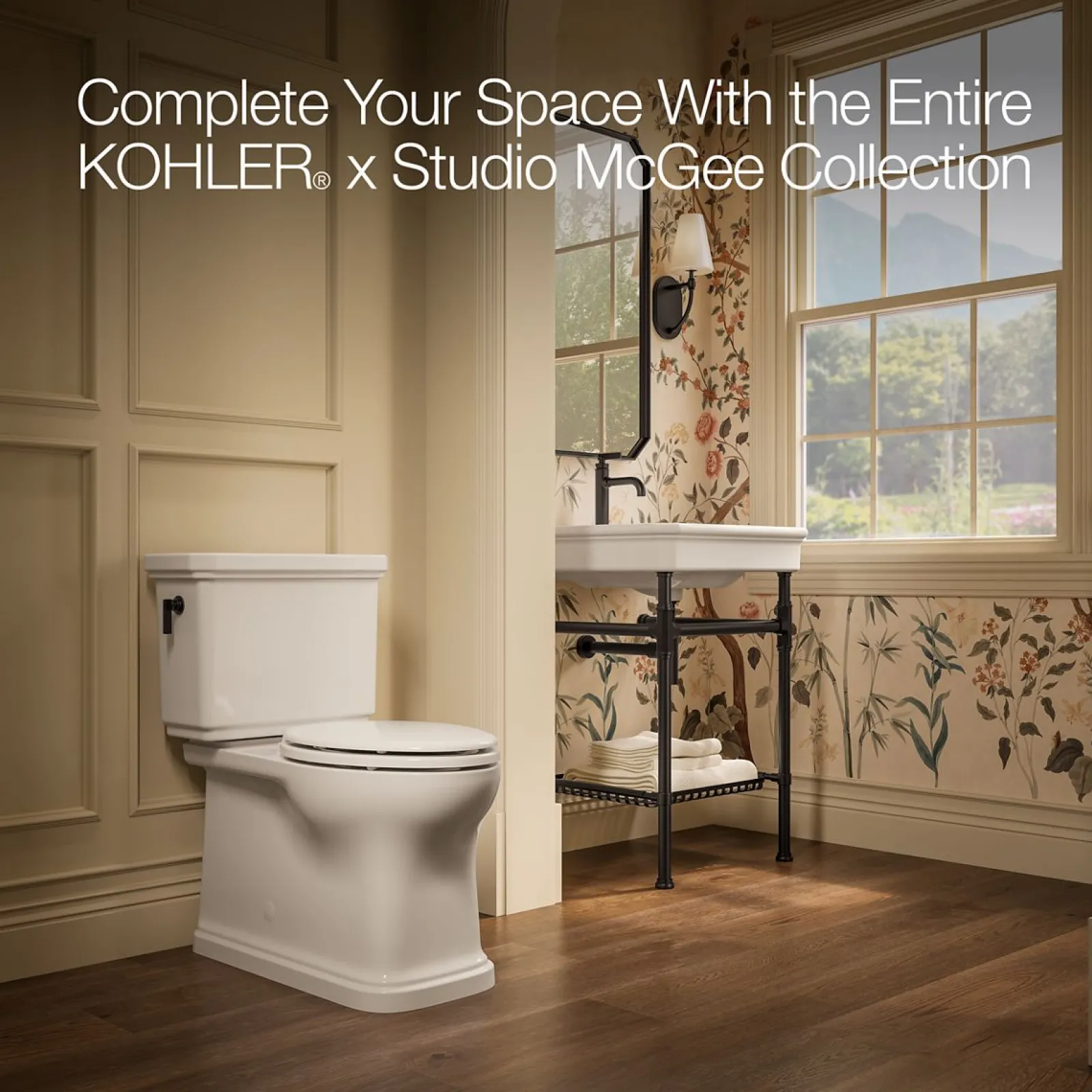 24" rectangular console table bathroom sink^Kohler Best