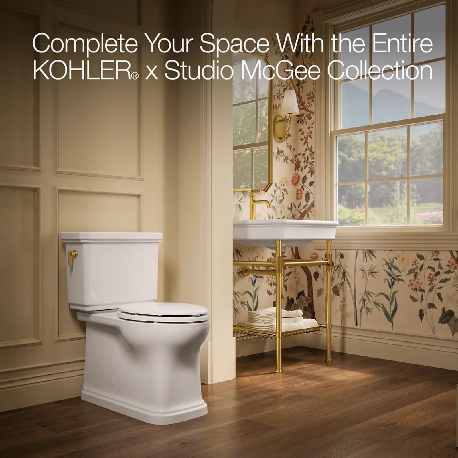 24" rectangular console table bathroom sink^Kohler Best