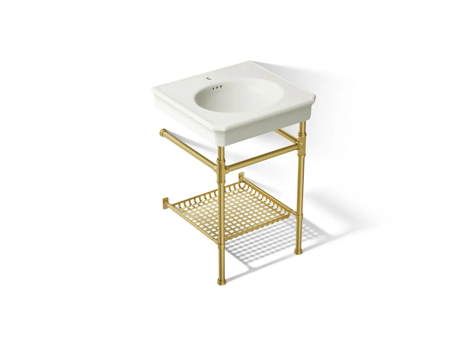 24" rectangular console table bathroom sink^Kohler Best