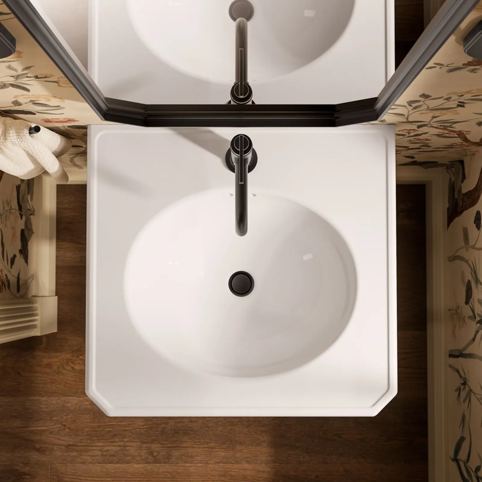 24" rectangular console table bathroom sink^Kohler Best