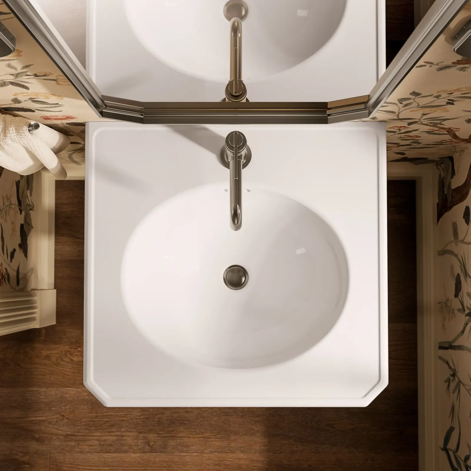 24" rectangular console table bathroom sink^Kohler Best