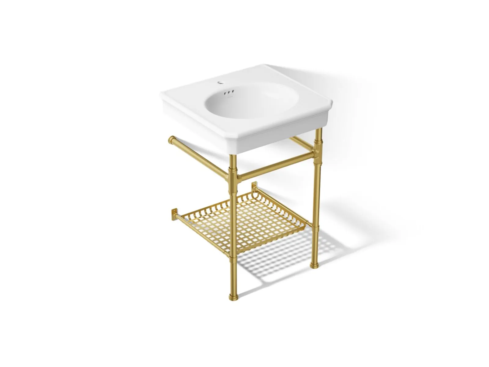 24" rectangular console table bathroom sink^Kohler Best