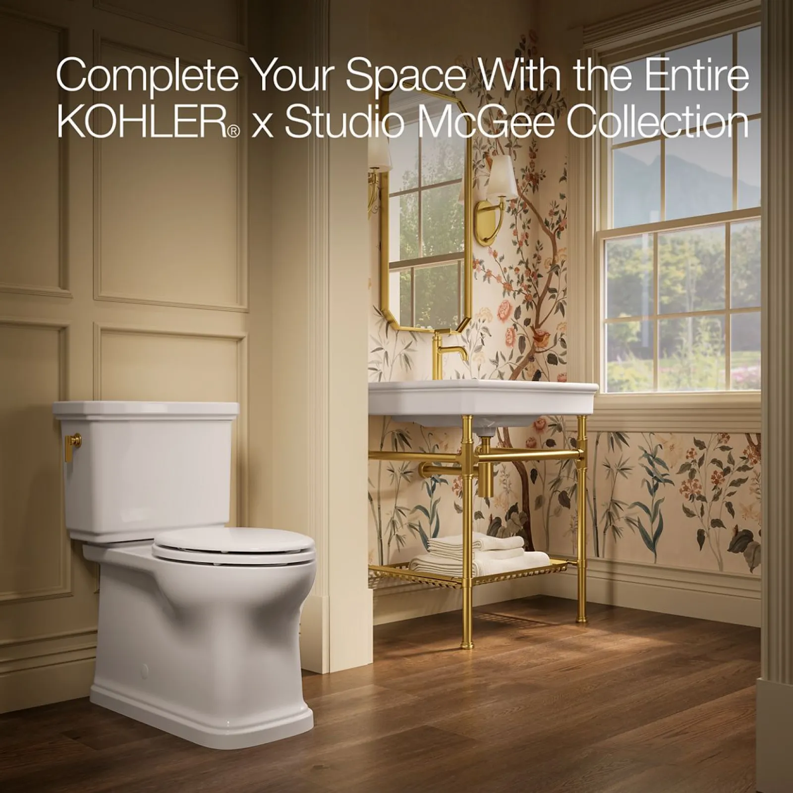 30" rectangular console table bathroom sink^Kohler Best