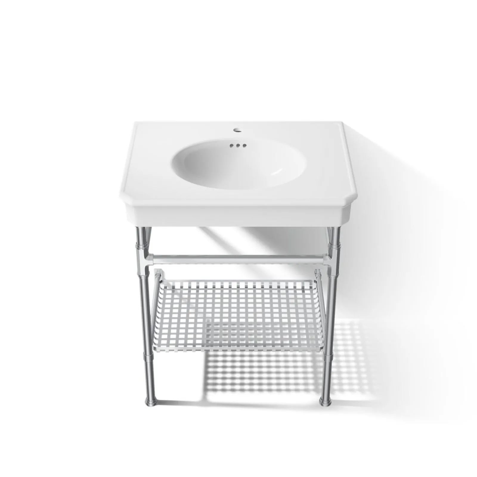 30" rectangular console table bathroom sink^Kohler Best