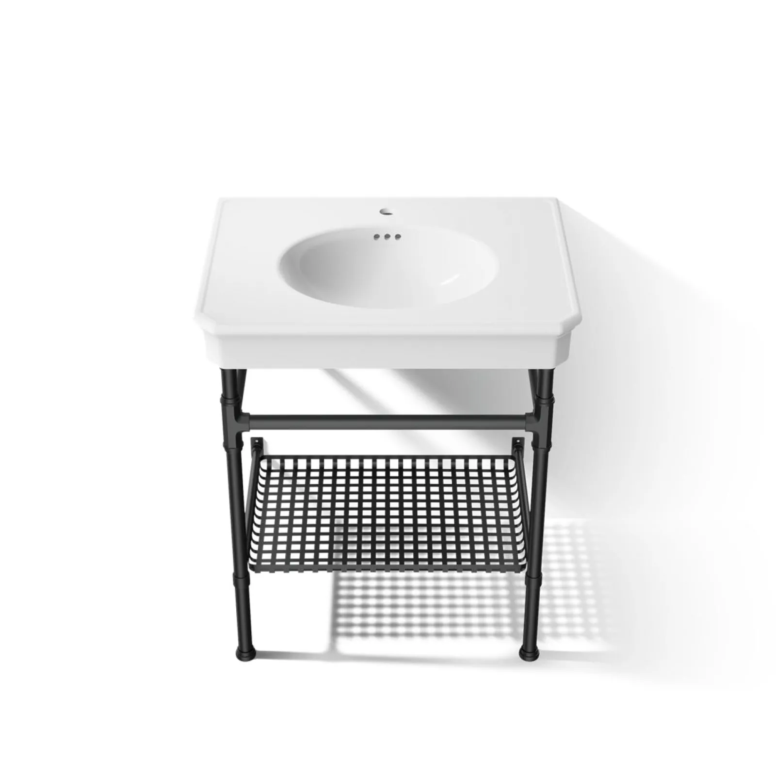 30" rectangular console table bathroom sink^Kohler Best