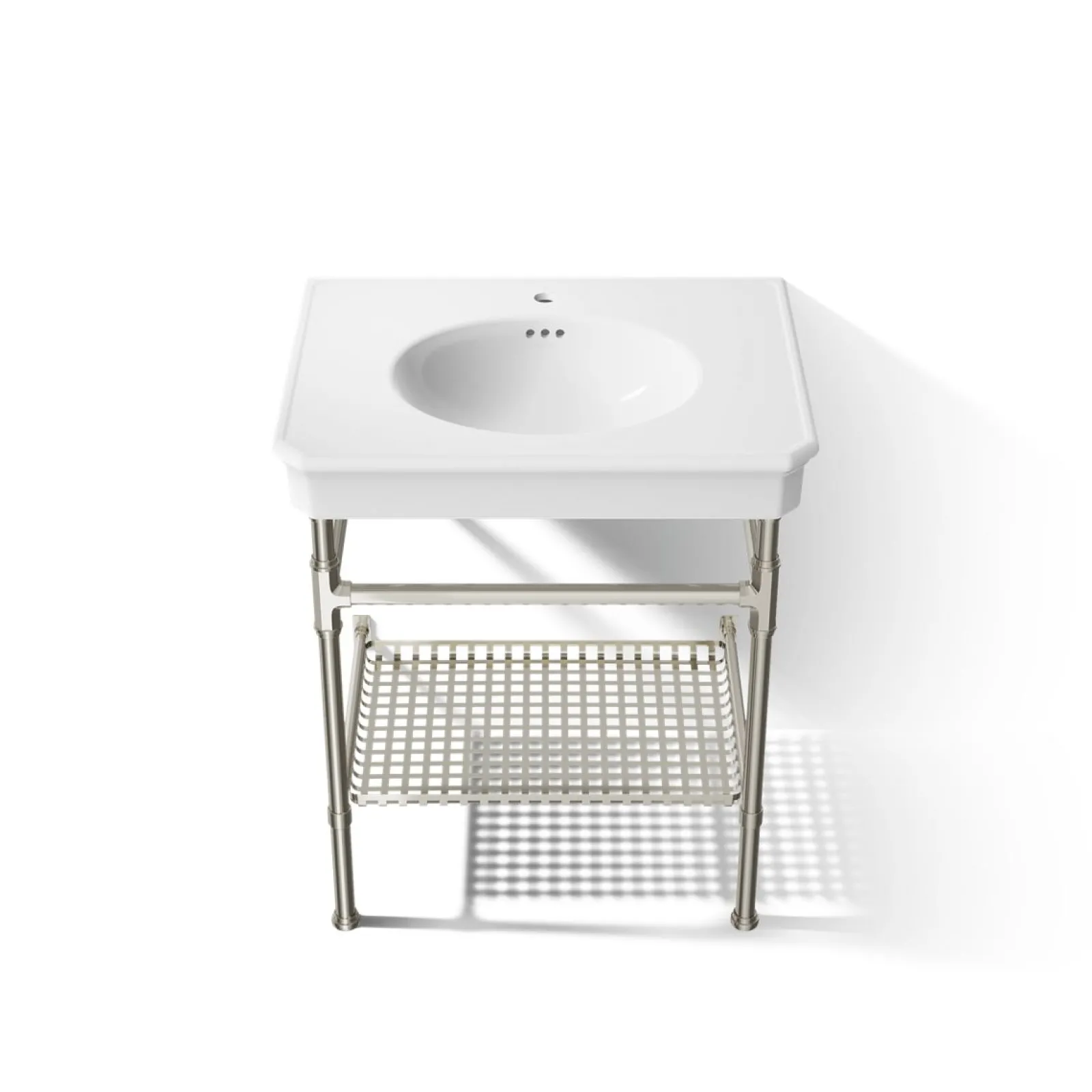 30" rectangular console table bathroom sink^Kohler Best