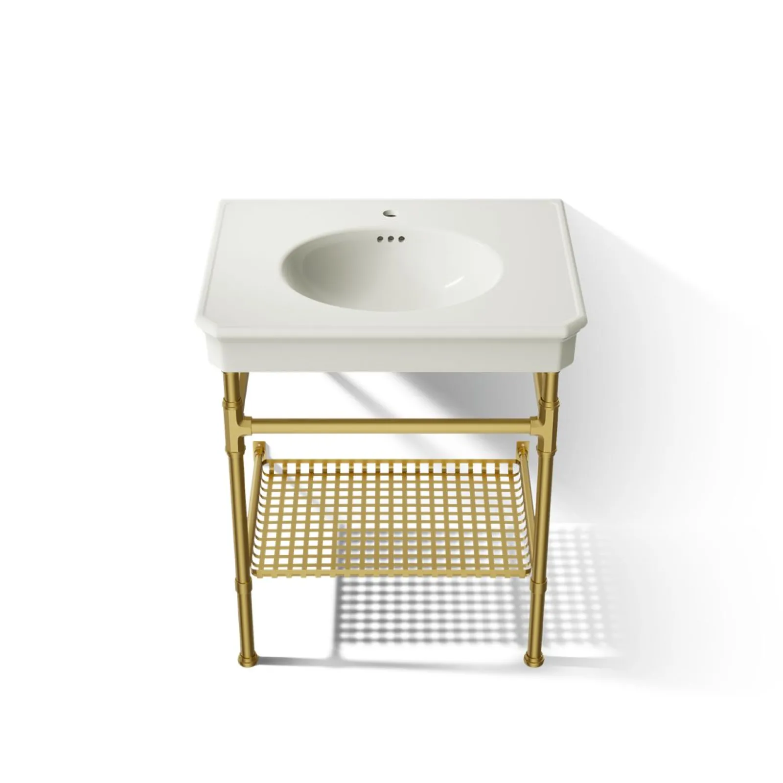 30" rectangular console table bathroom sink^Kohler Best