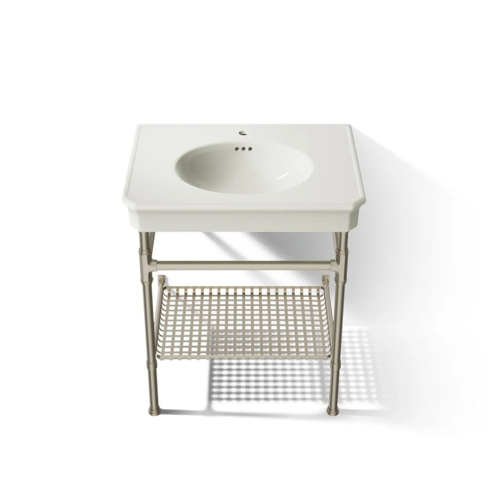 30" rectangular console table bathroom sink^Kohler Best