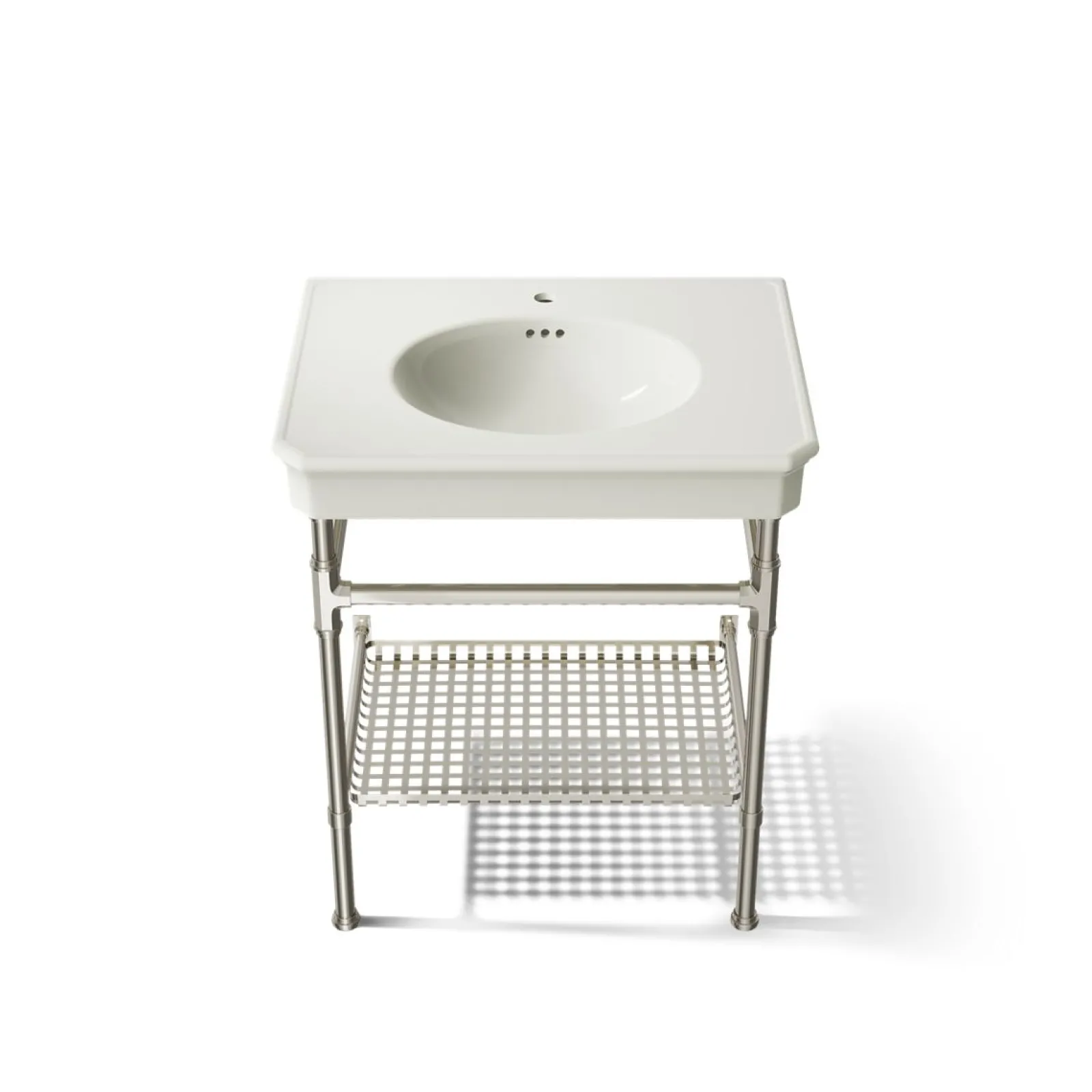 30" rectangular console table bathroom sink^Kohler Best