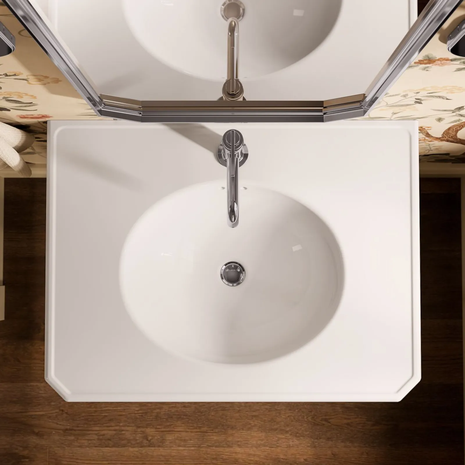 30" rectangular console table bathroom sink^Kohler Best