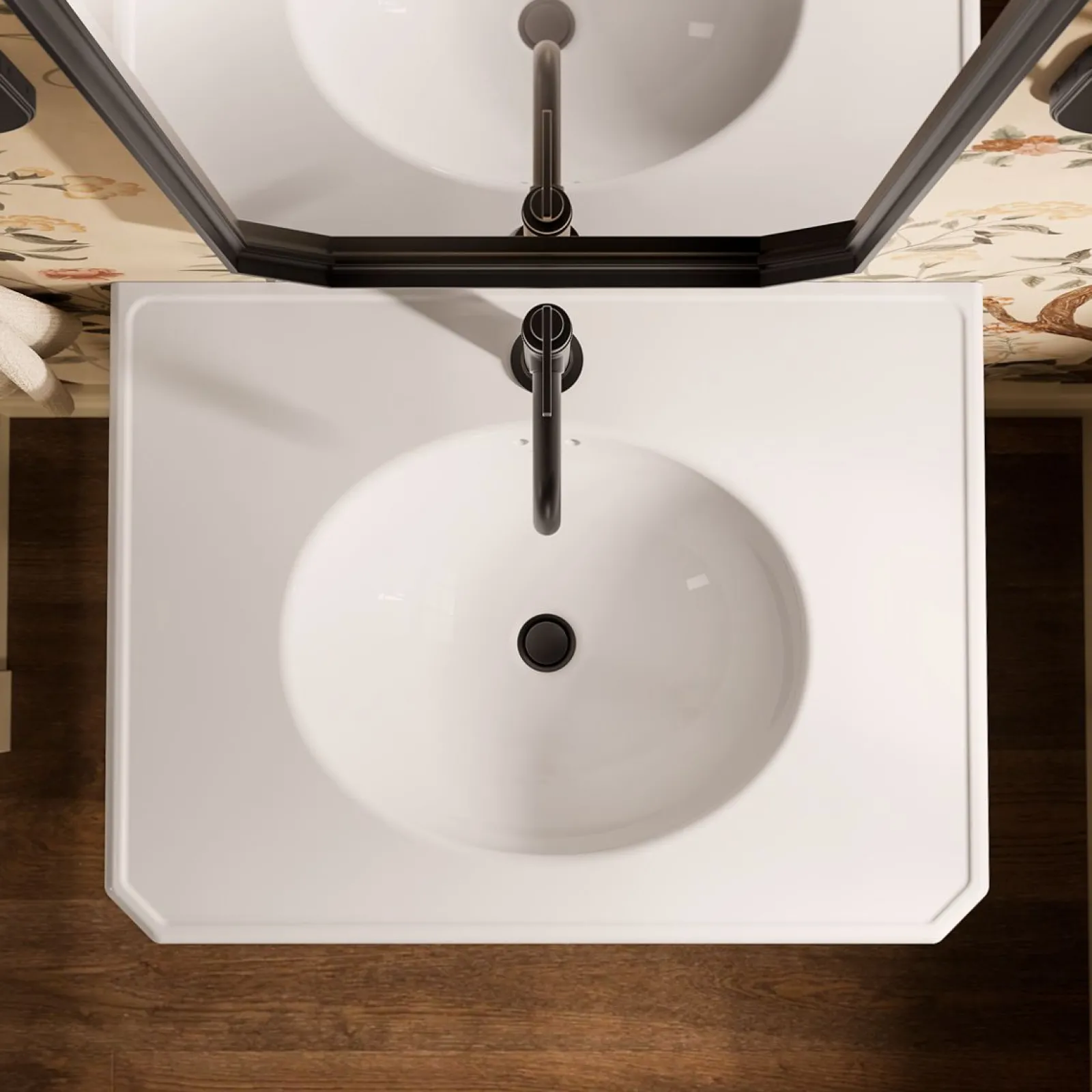 30" rectangular console table bathroom sink^Kohler Best