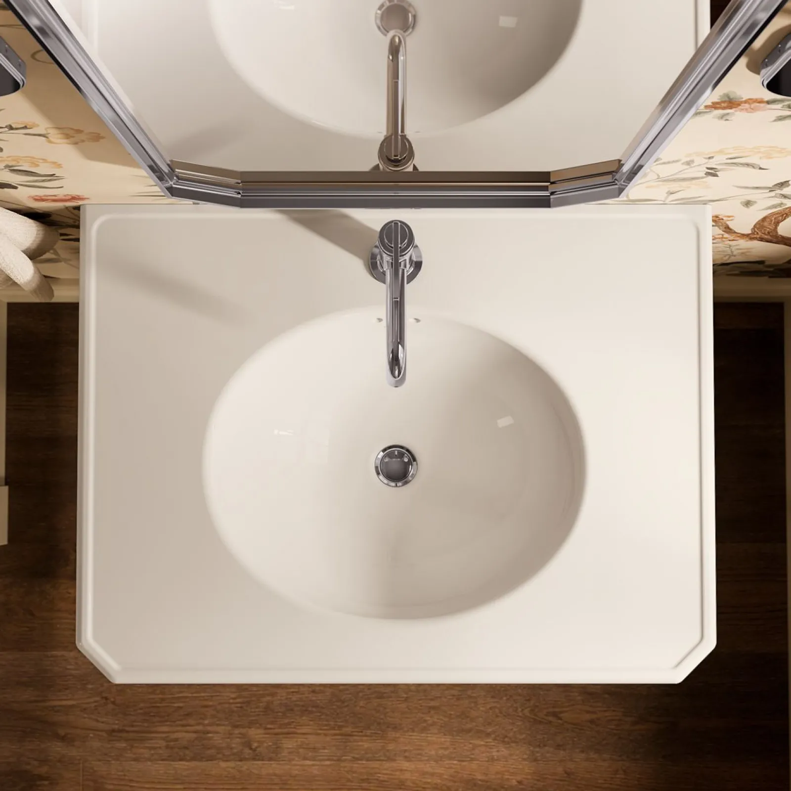 30" rectangular console table bathroom sink^Kohler Best