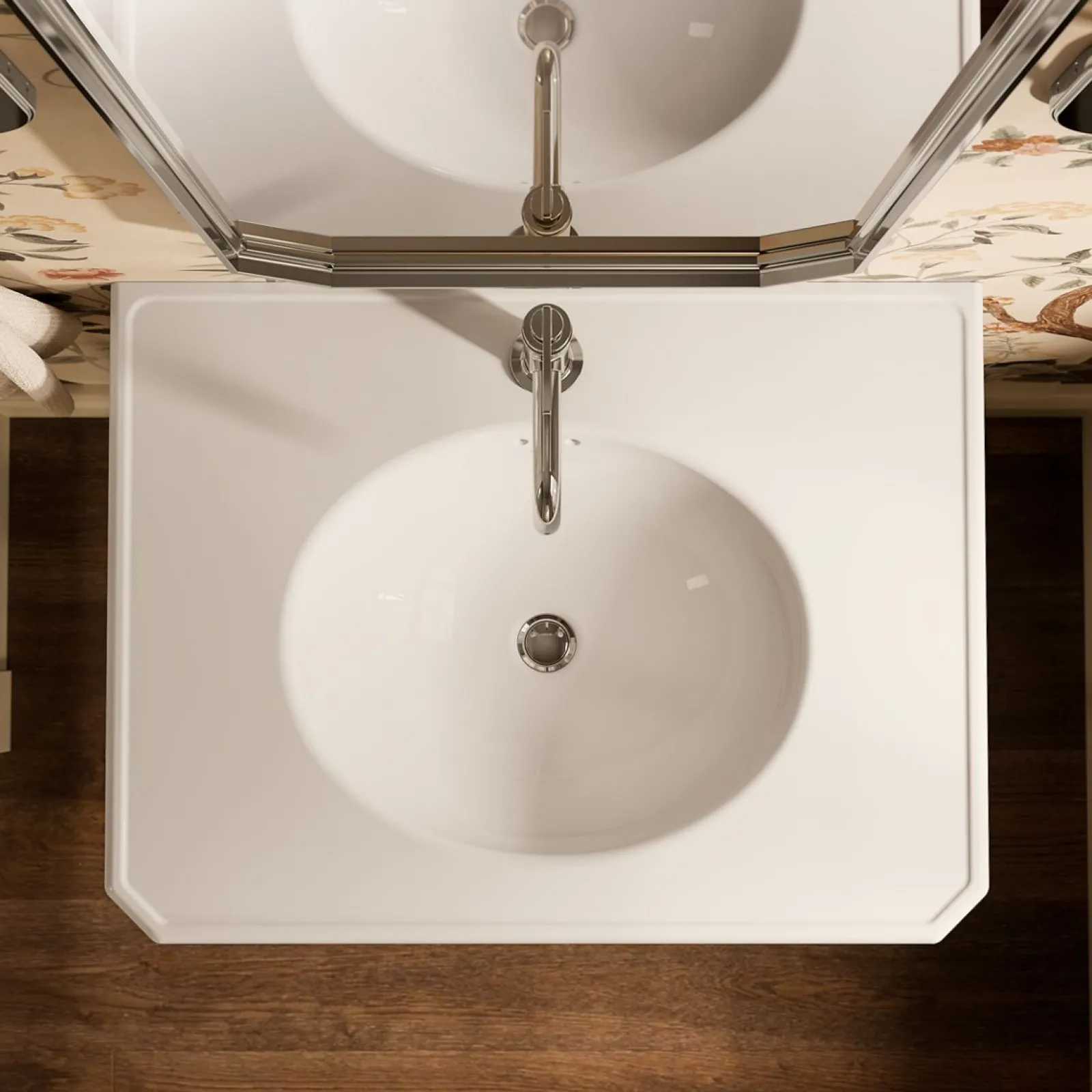 30" rectangular console table bathroom sink^Kohler Best