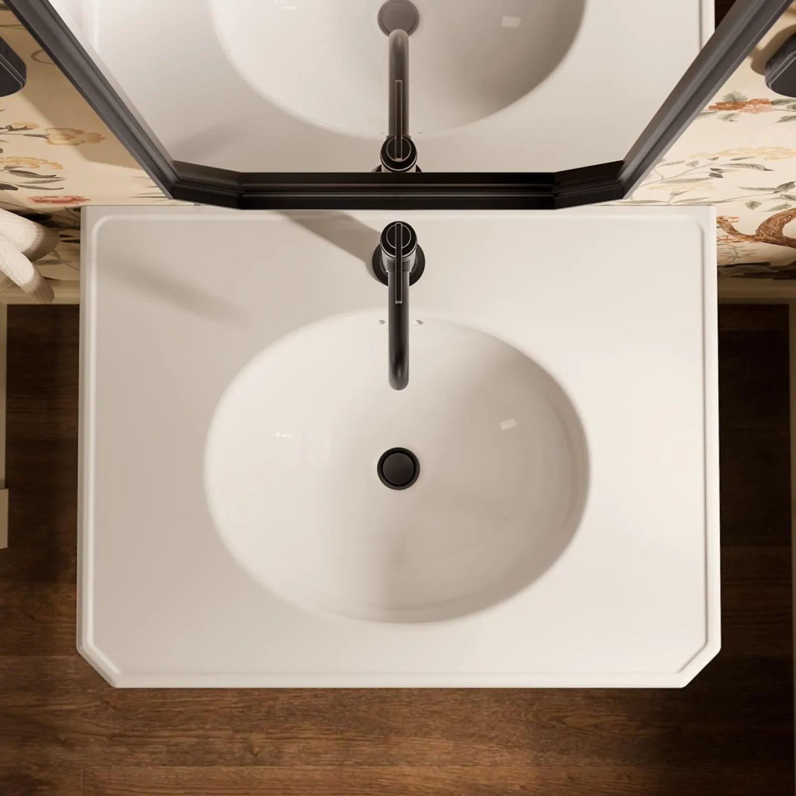 30" rectangular console table bathroom sink^Kohler Best