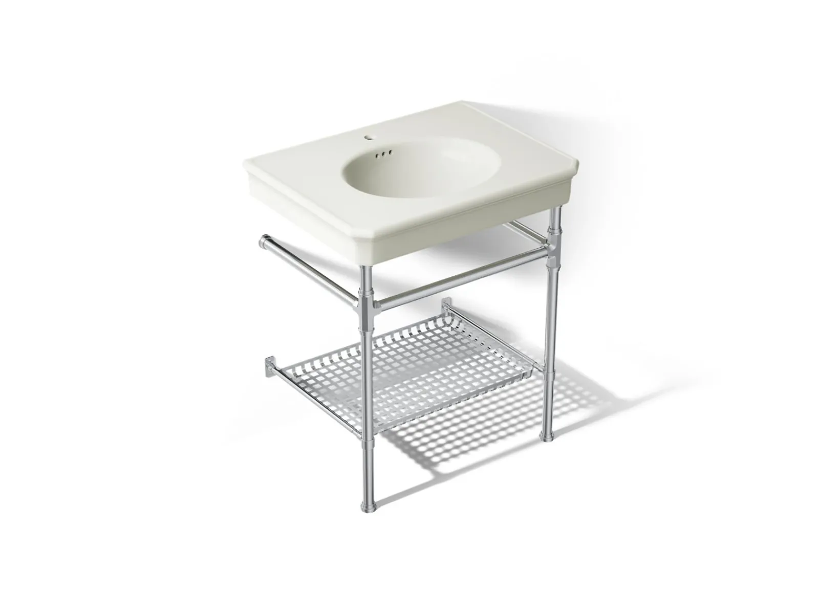 30" rectangular console table bathroom sink^Kohler Best