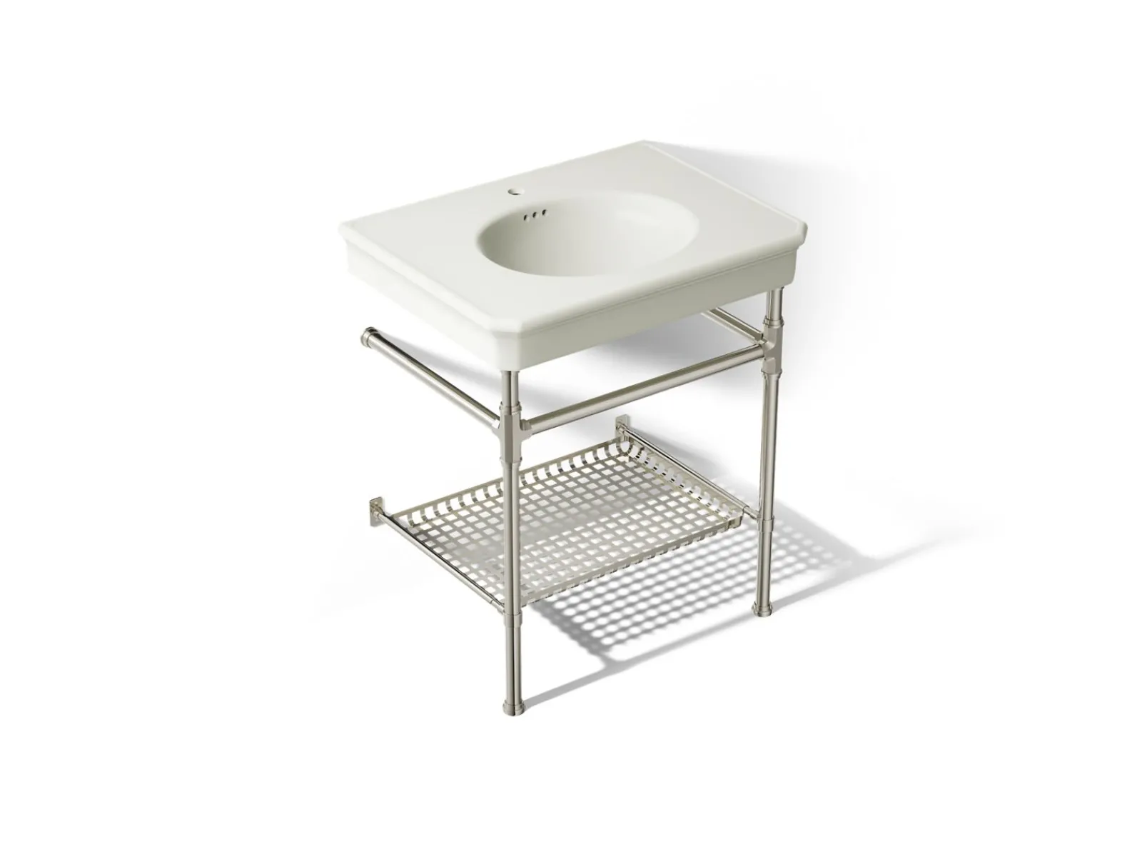 30" rectangular console table bathroom sink^Kohler Best
