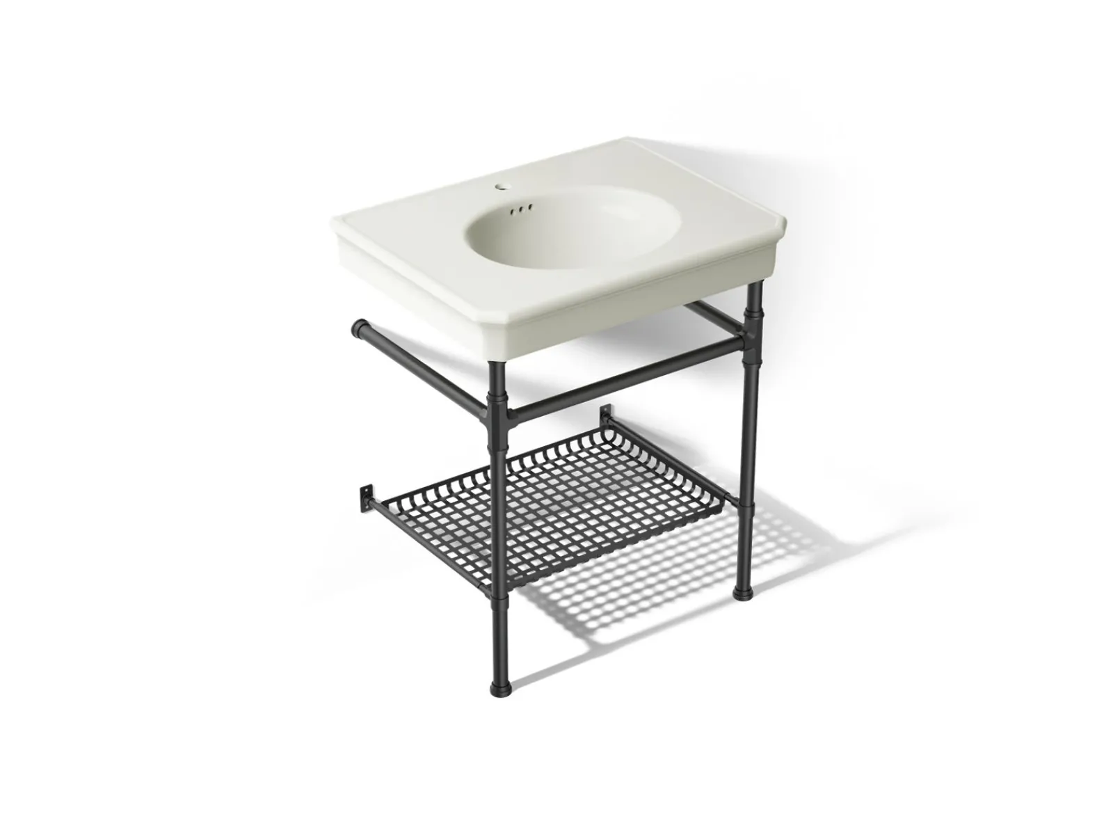 30" rectangular console table bathroom sink^Kohler Best