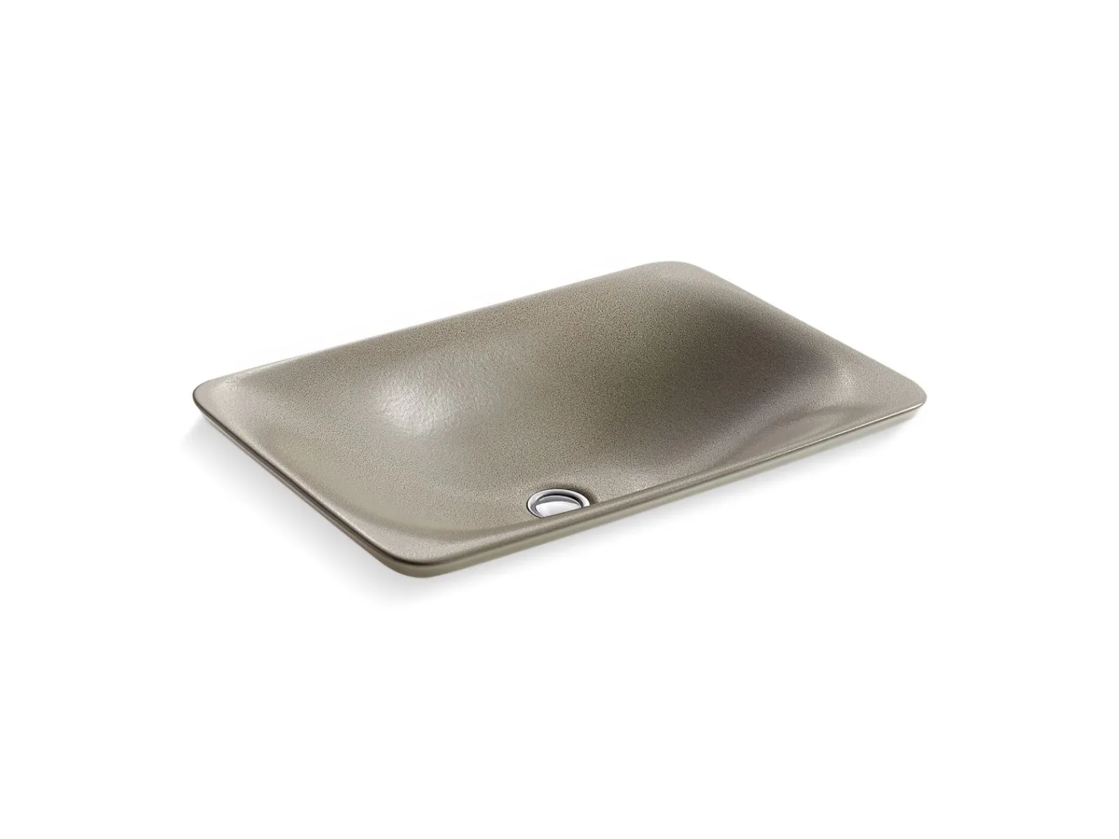 21-1/4" rectangular drop-in bathroom sink, no overflow^Kohler Hot