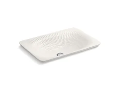 21" rectangular drop-in bathroom sink, no overflow^Kohler