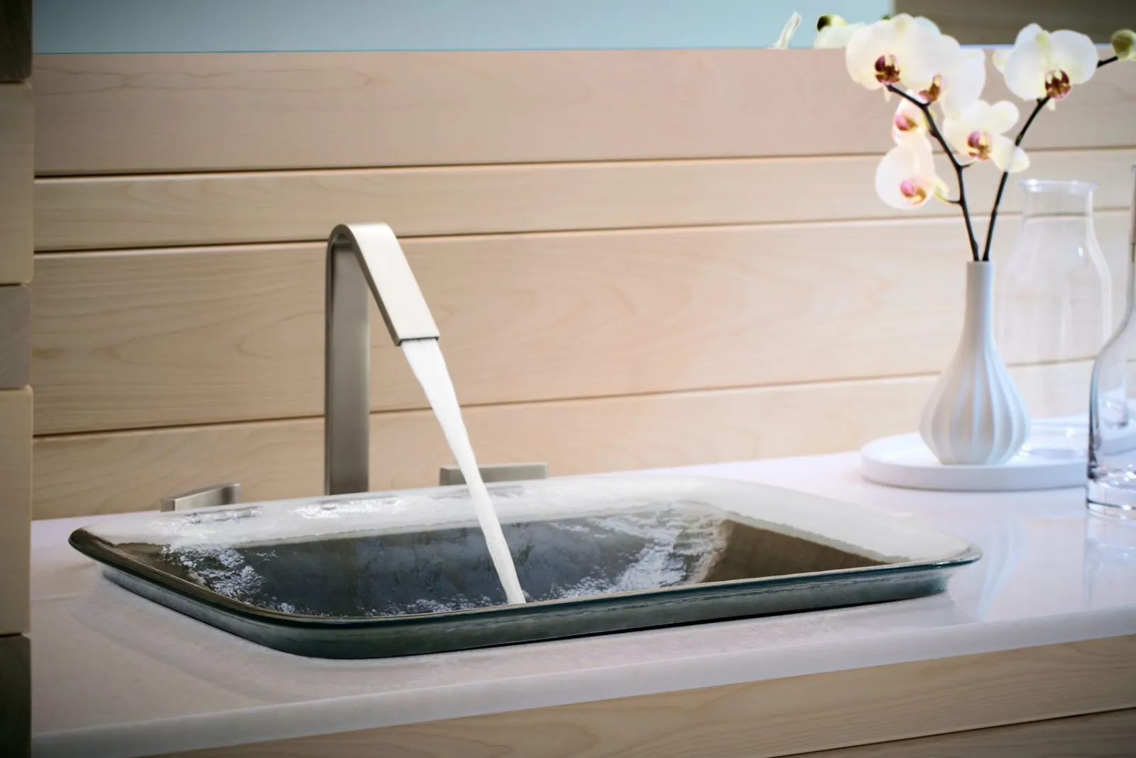 20-3/4" rectangular drop-in bathroom sink, no overflow^Kohler Sale