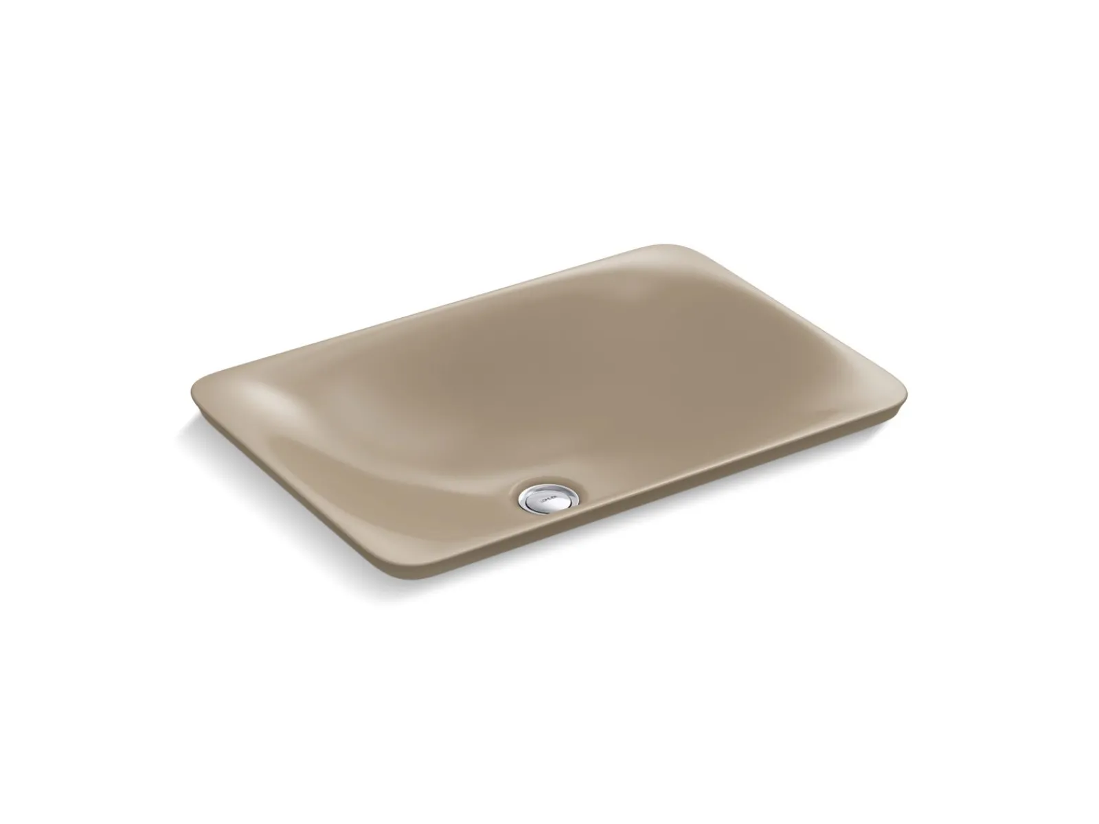 21-1/4" rectangular drop-in bathroom sink, no overflow^Kohler
