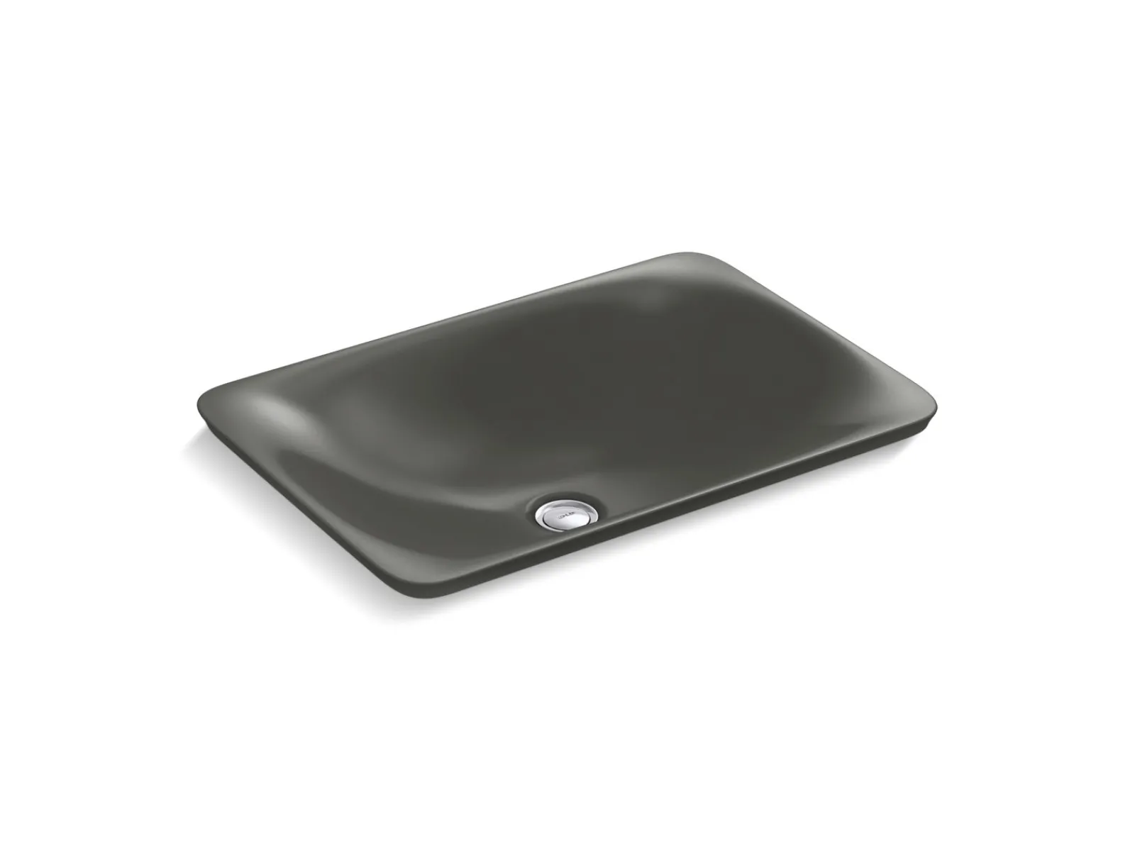 21-1/4" rectangular drop-in bathroom sink, no overflow^Kohler