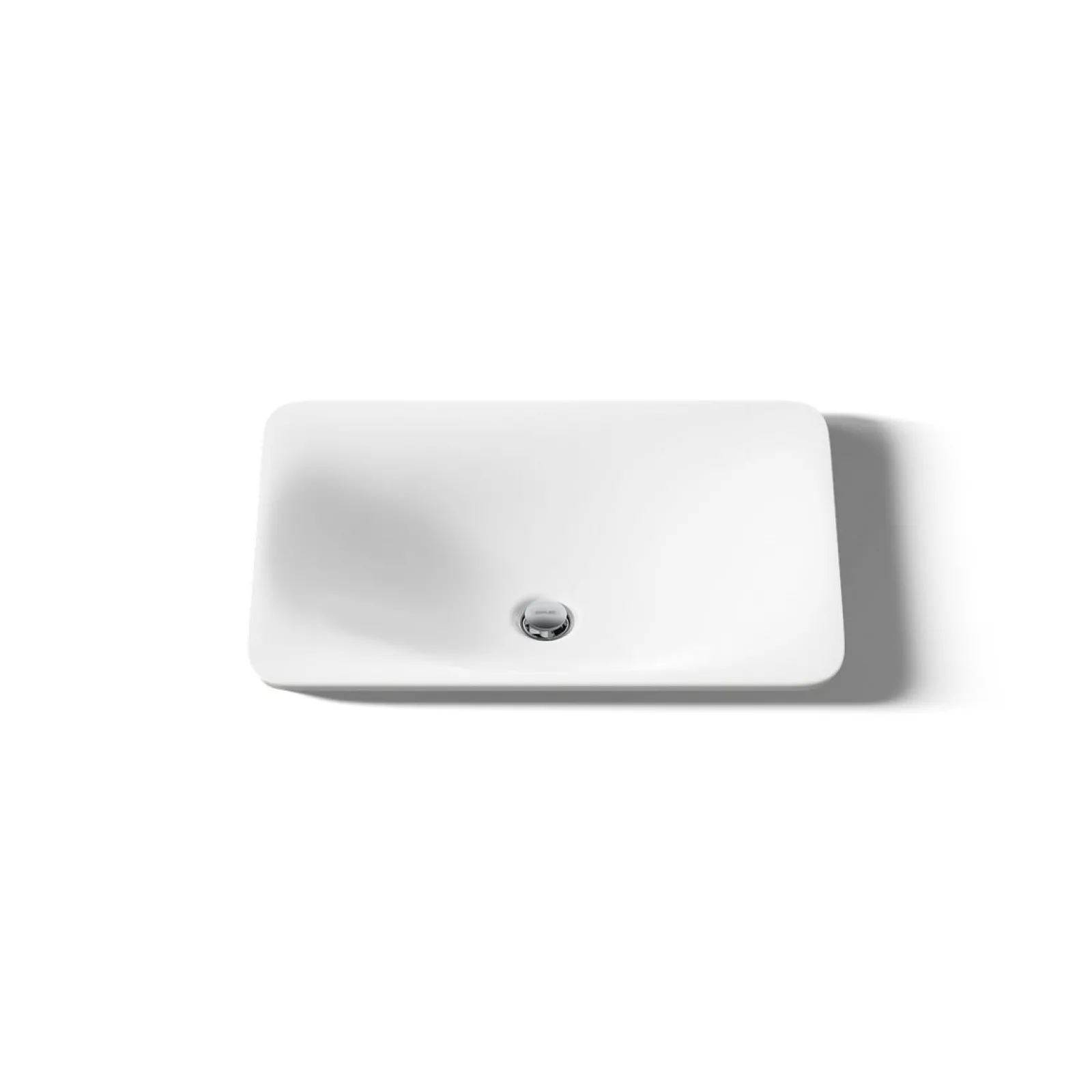 21-1/4" rectangular drop-in bathroom sink, no overflow^Kohler