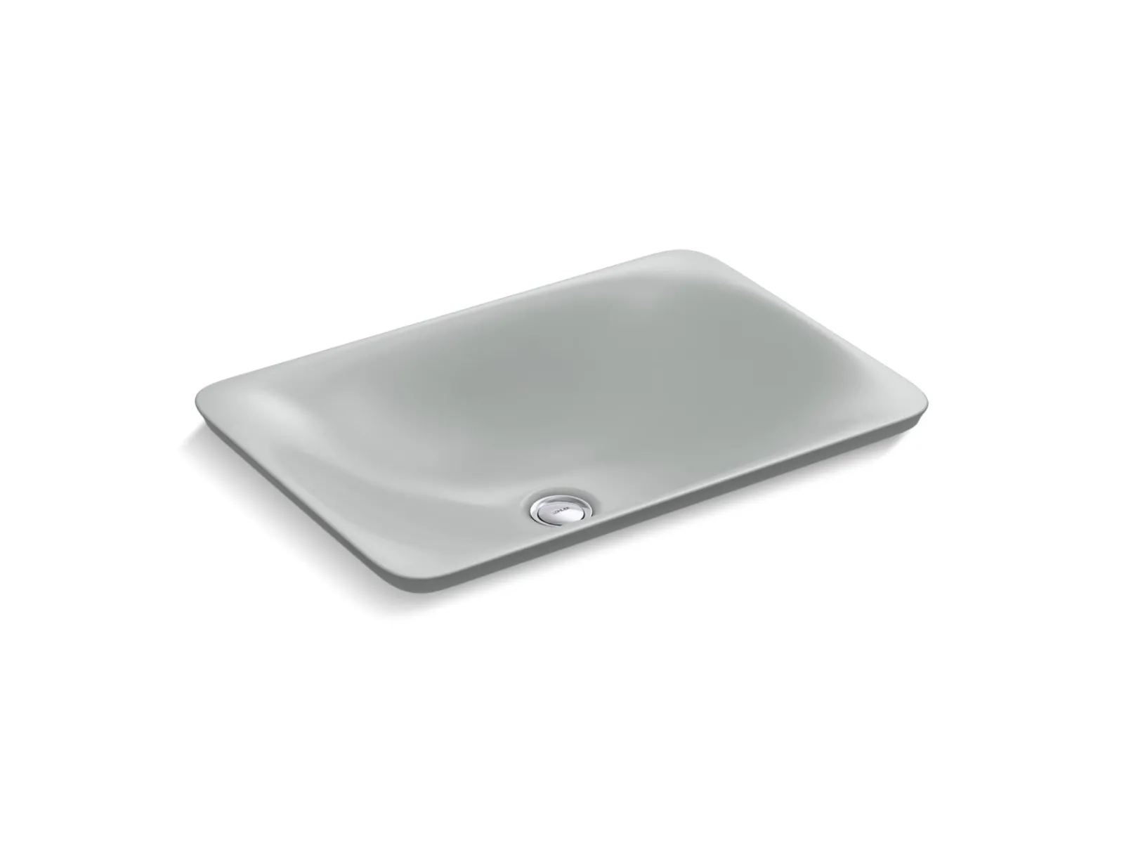 21-1/4" rectangular drop-in bathroom sink, no overflow^Kohler