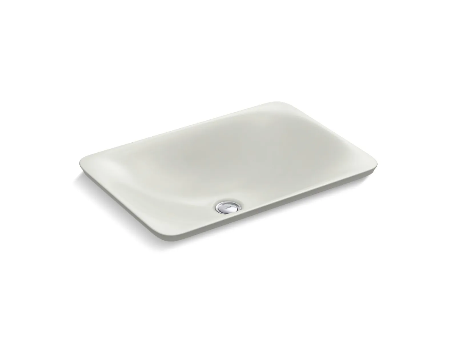 21-1/4" rectangular drop-in bathroom sink, no overflow^Kohler
