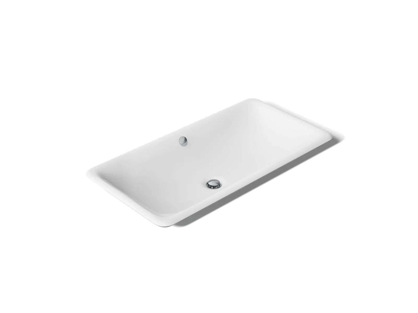 30" rectangular drop-in/undermount/vessel bathroom sink with painted underside^Kohler Sale