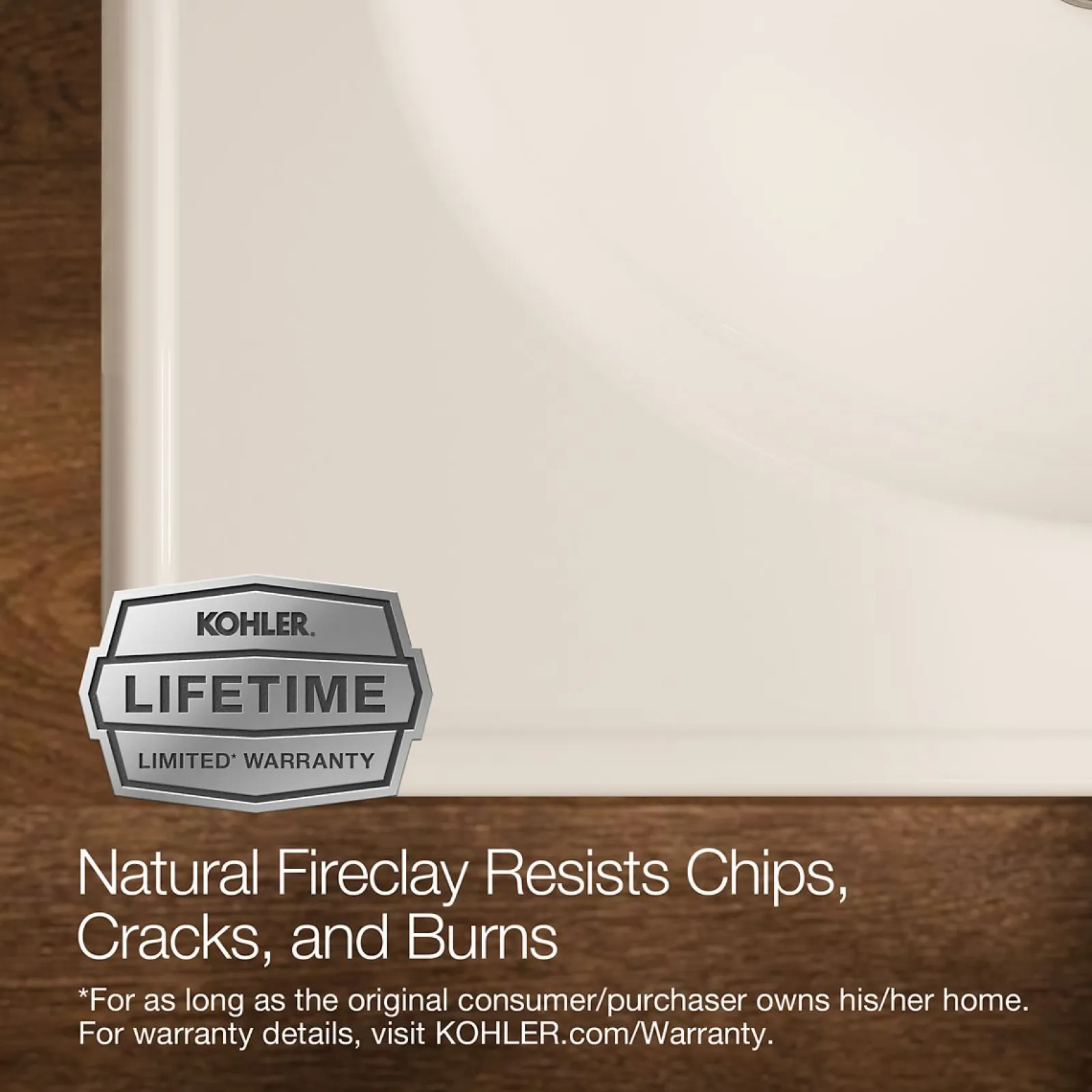 24" rectangular pedestal bathroom sink^Kohler