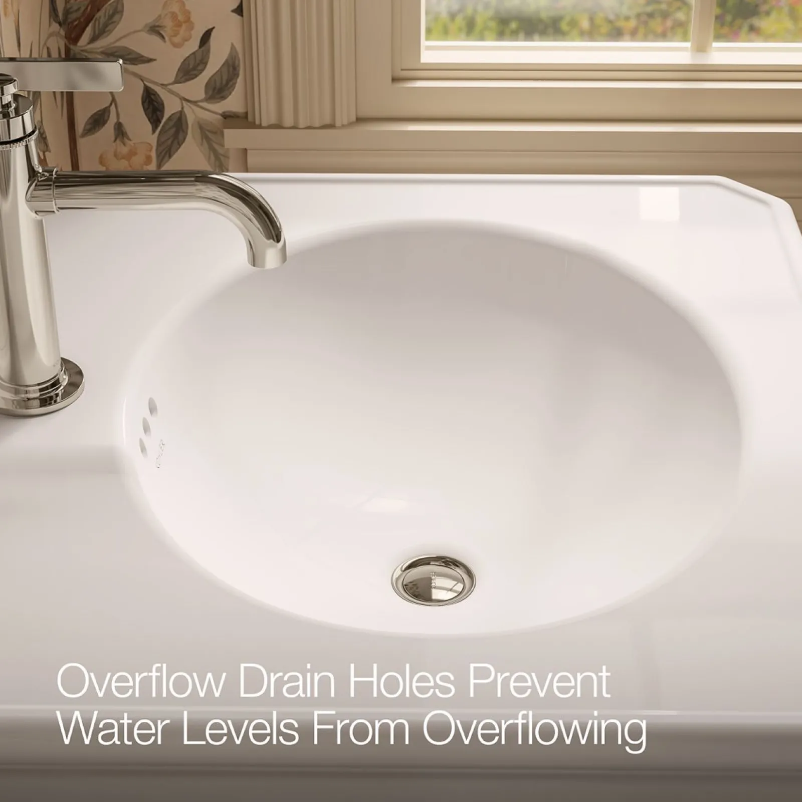 24" rectangular pedestal bathroom sink^Kohler