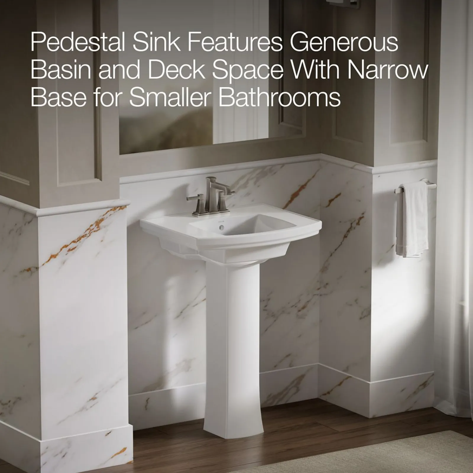 23-3/4" rectangular pedestal bathroom sink^Kohler Sale
