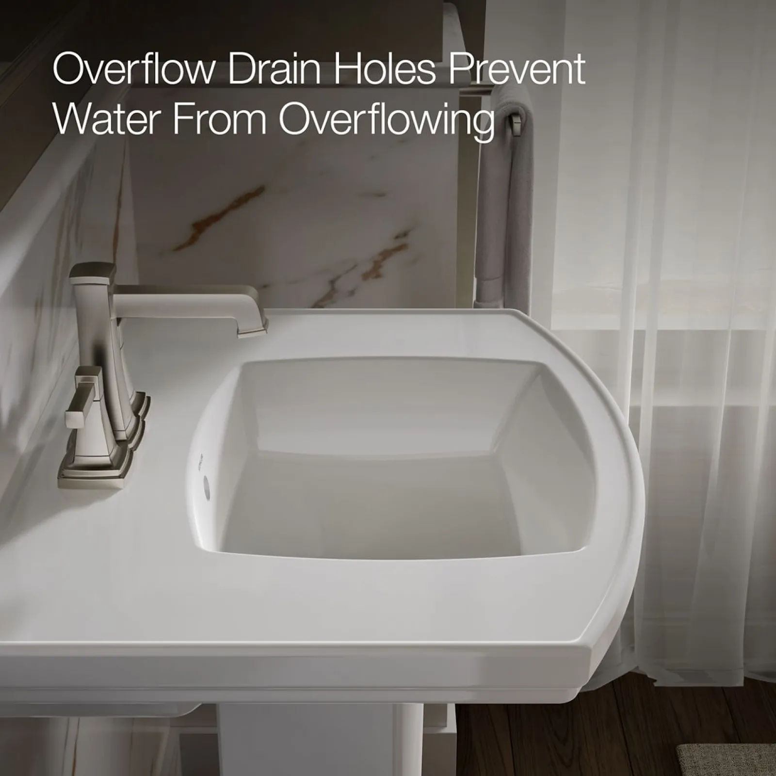 23-3/4" rectangular pedestal bathroom sink^Kohler Sale