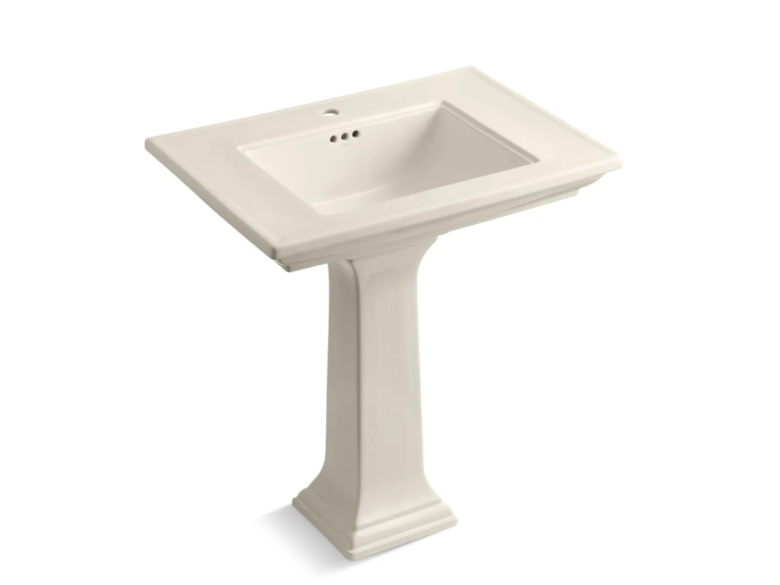 30-3/4" rectangular pedestal bathroom sink^Kohler Hot
