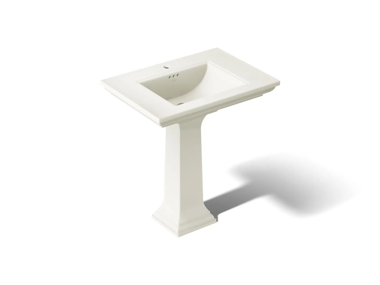 30-3/4" rectangular pedestal bathroom sink^Kohler Hot
