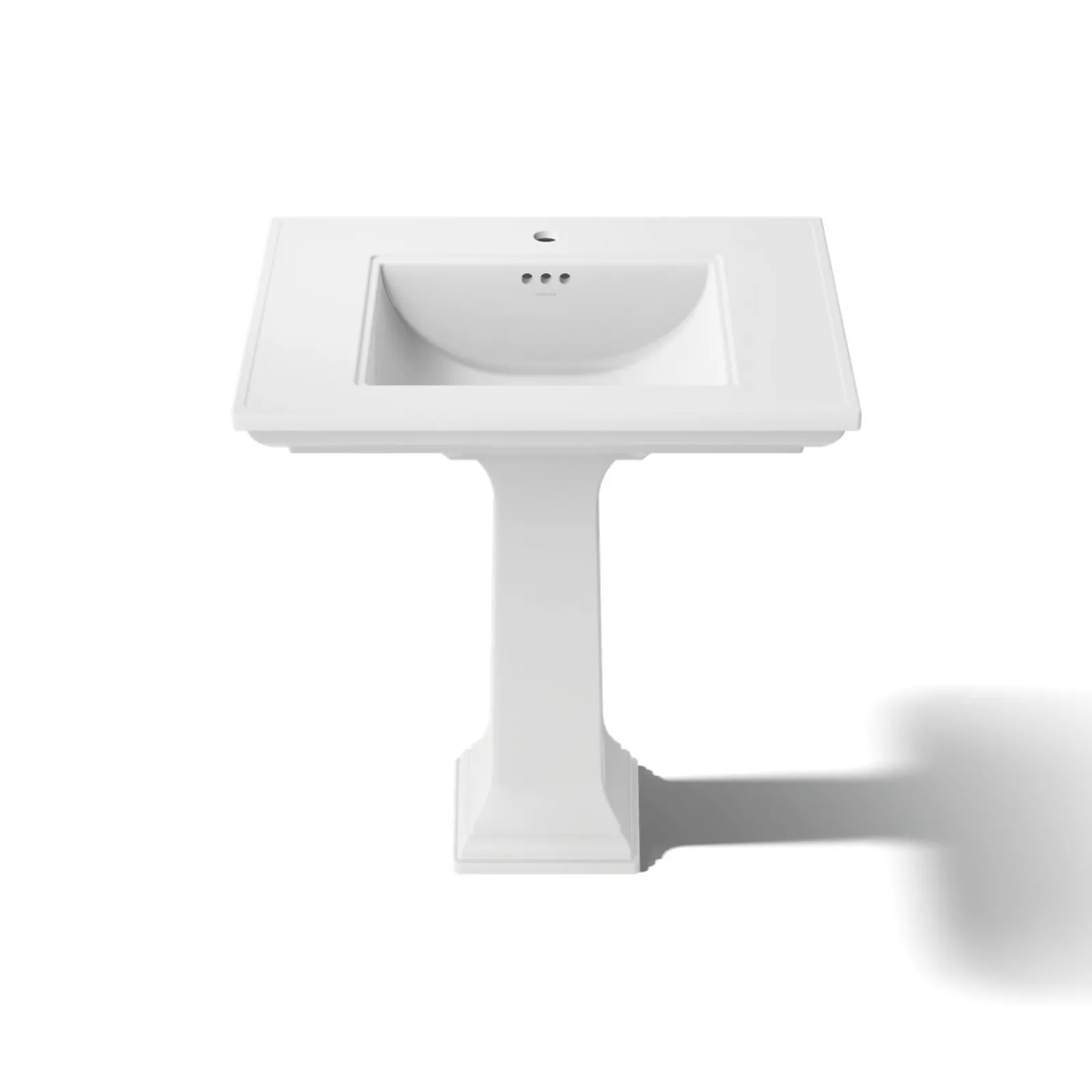 30-3/4" rectangular pedestal bathroom sink^Kohler Hot
