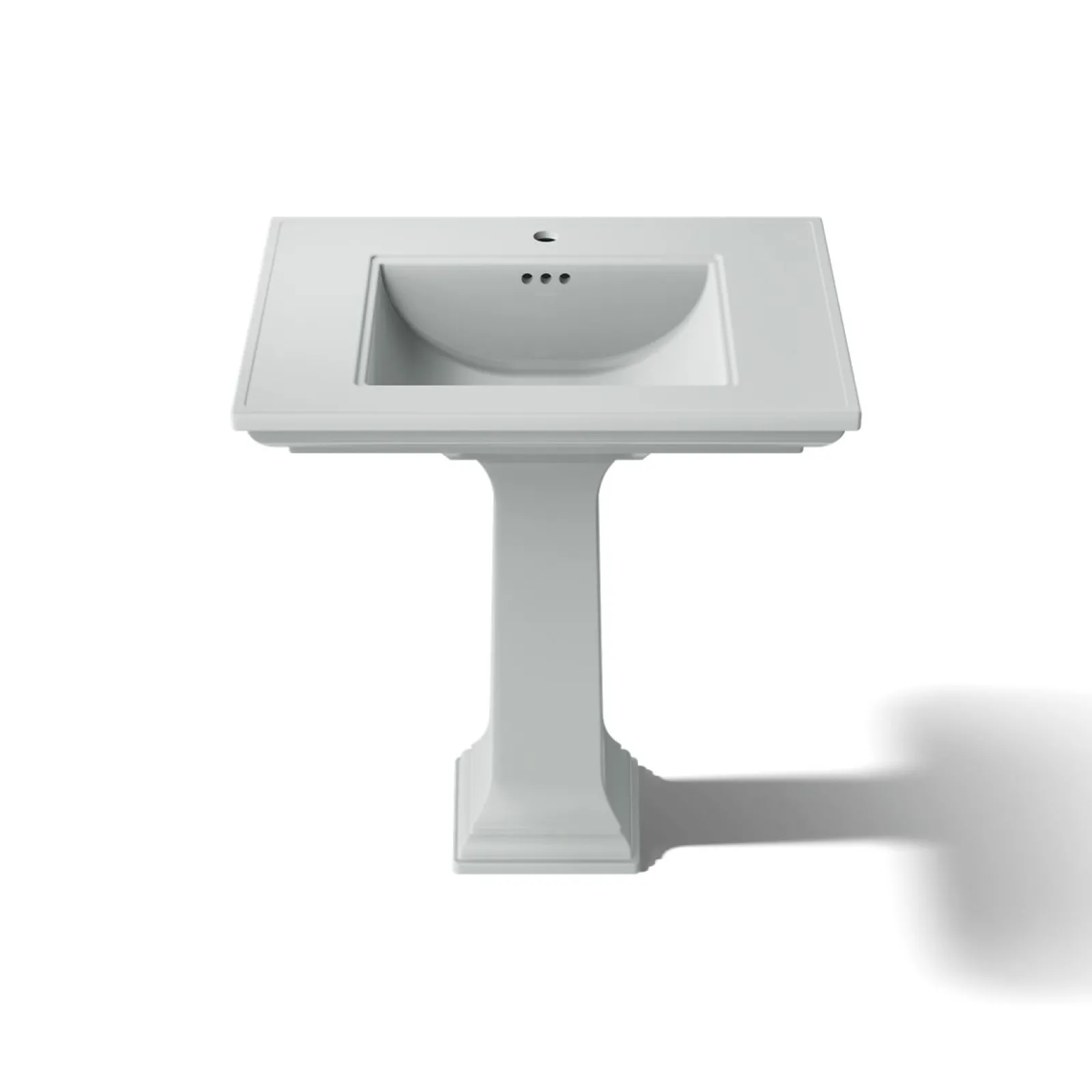 30-3/4" rectangular pedestal bathroom sink^Kohler Hot