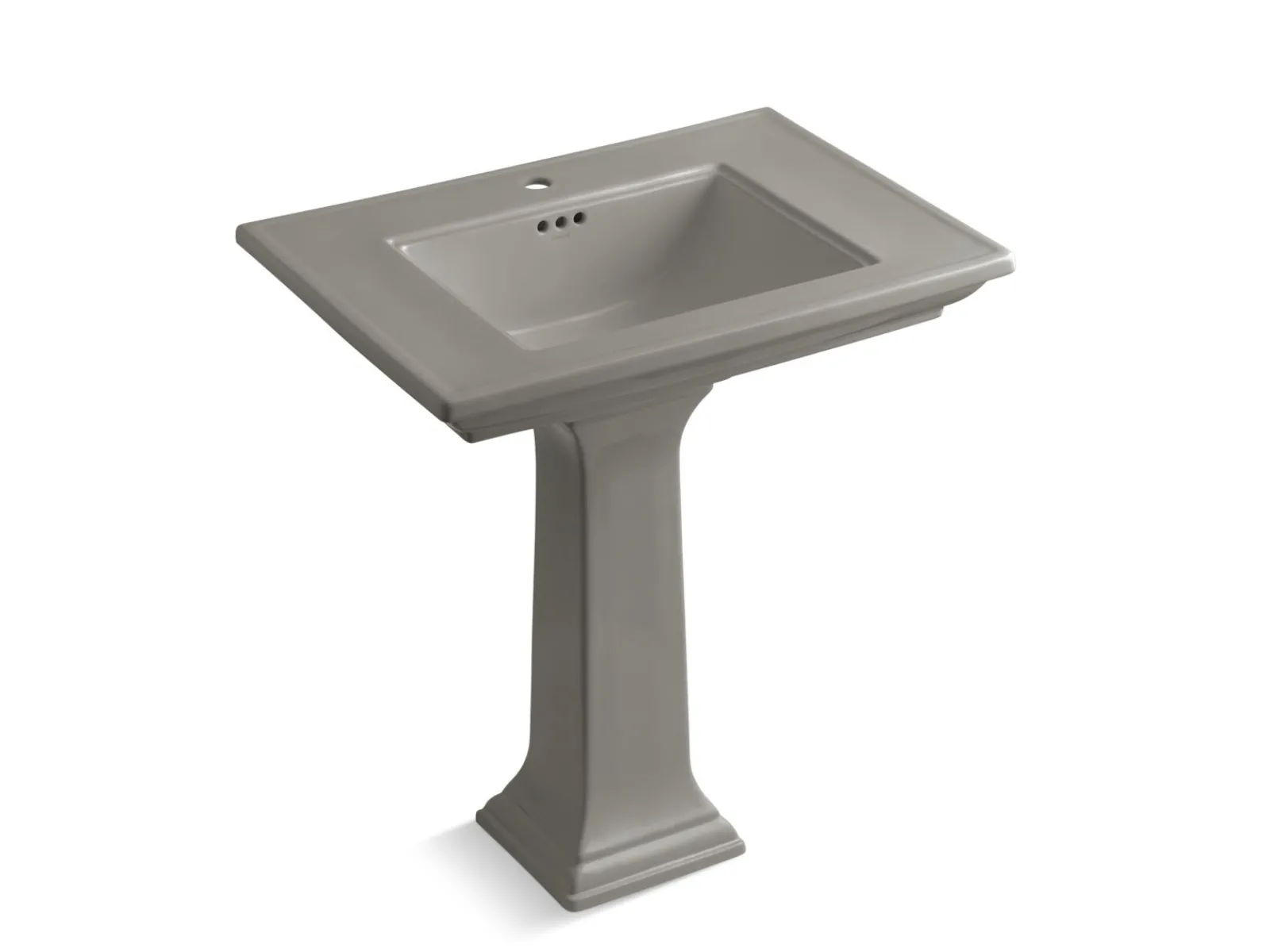 30-3/4" rectangular pedestal bathroom sink^Kohler Hot